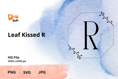 Leaf Kissed Monogram Product Image 1