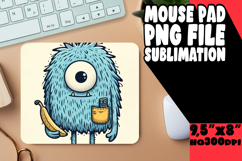 WHIMSICAL mouse mat Gift Magic, Monster Product Image 1
