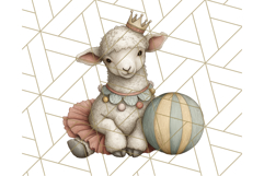 Vintage Carnival Animals Clipart PNG, Retro Circus Elements Product Image 2