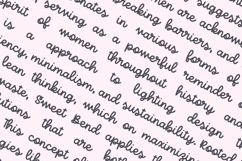 Amber Whirl - Handwritten Script Font Product Image 18