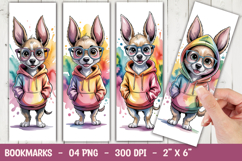 Cute Bunny Bookmark Sublimation Product Image 1