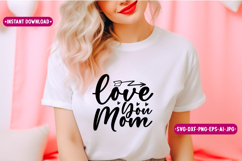 Mother&#039;s day SVG Design, Mother&#039;s day SVG cut file design Product Image 1