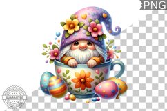 Easter Gnome Sublimation - Clipart PNG Design Product Image 1