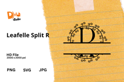 Leafelle Split Monogram Product Image 1