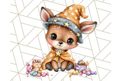 Costumed Critters Halloween Clipart PNG, Halloween Clip Art Product Image 2