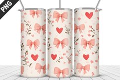 Lovely Hearts Tumbler Design | Valentine&#039;s Day Tumbler Wrap Product Image 3