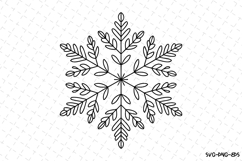 Christmas Snowflakes Svg | Christmas Svg | Svg Cut Files Product Image 1