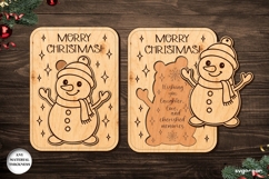 Christmas Cards Ornament SVG Bundle | Laser Cut | SVG Product Image 18