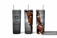 Fathers Day Tumbler Sublimation | 20 oz | Skinny Product Image 5