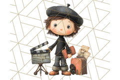 Cute Career Clipart Watercolor Professions Clip Art for Kids Product Image 2