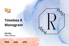 The Timeless Monogram Product Image 1