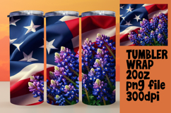 20oz Tumbler Design for Creative Gifts , USA Flag Product Image 1