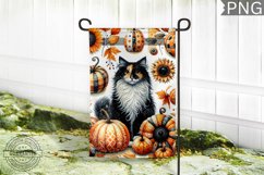 Fall Garden Flag Sublimation - Garden Flag PNG Design Product Image 1