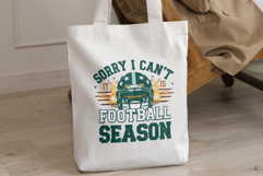 Sorry I Can’t It’s Football Season PNG | Football season Product Image 3