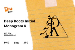 Deep Roots Initial Monogram Product Image 1