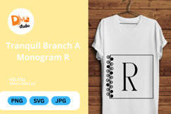 Tranquil Branch Monogram Icon Product Image 1