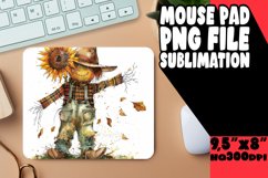 Scarecrow Mouse Pad for Halloween PNG Product Image 1