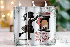 Merry &amp; Bright Svg | Christmas Svg | Svg Cut Files Product Image 1