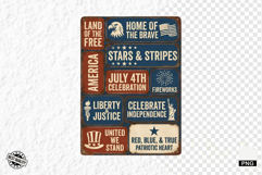 Patriotic Signs PNG illustrations Product Image 1