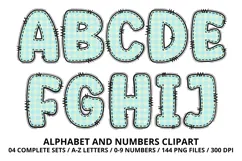 Japanese Alphabet & Numbers Clipart PNG 300 DPI Product Image 2
