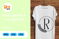 Rustic Garden Monogram Product Image 1