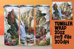 Zen Garden 3D Tumbler Art - Sublime Beauty Product Image 1