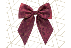 Halloween Bow Clipart, Bright Holiday Ribbon PNG Product Image 2