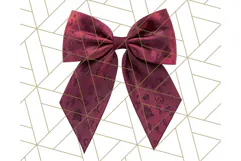 Halloween Bow Clipart, Bright Holiday Ribbon PNG Product Image 2