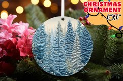 3D Embroidered Forest Decor for the Holidays Product Image 1