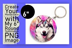 Circle of Doggie Charm: Vibrant Sublimation Creations Product Image 1