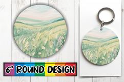 Radiant Sublimation Coasters, Spring Product Image 1