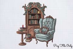 Victorian Winter Clipart Sublimation PNG Product Image 1