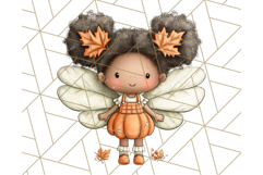 Fall Fairy Clipart PNG, Autumn Fairy People With Wings Product Image 2
