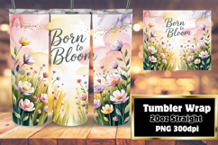 Unique Artwork for 20oz Tumbler , Girl Quote Product Image 1