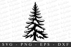 Christmas Tree SVG | SVG Cut files | Cricut Product Image 1