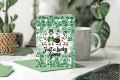 Just a Lucky Goose Funny Greeting Card PNG Sublimation Desig Product Image 1