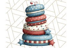 4th of July Desserts PNG Clipart, Americana Patriotic Treats Product Image 2