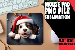 Christmas 3D Wall Fantasy Mouse Pad Product Image 1