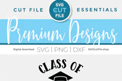 Class of 2027 svg, cute 2027 grad svg, 2027 graduate senior Product Image 4