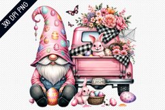Easter Day Gnome - Sublimation Clipart PNG Design Product Image 1