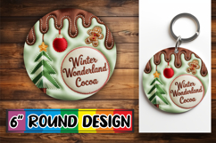 Cheerful Round Car Coaster PNG, Holiday Product Image 1