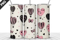 Lovely Hearts Tumbler Design | Valentine&#039;s Day Tumbler Wrap Product Image 4