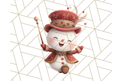 Snowman Family Clipart PNG Winter Holiday Art Product Image 2