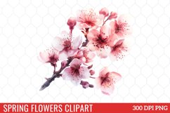 Spring Flowers Clipart Bundle Product Image 19