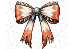 Western Style Bow PNG, Cute Cowboy, Cowgirl Coquette Png Product Image 2