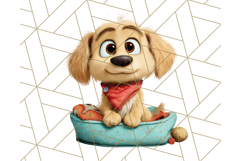 Pet Shop Clipart, Cute Big Eyed Animals, Kawaii Pets PNG Product Image 2