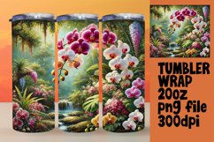 Custom 20oz Sublimation File , Flower Product Image 1