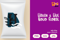 Haven &amp; Hue Boho Floral Monogram Product Image 1
