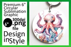 Charming Round Design Sublimation Art PNG Product Image 1