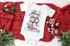Christmas PNG, Reindeer Names PNG Product Image 8